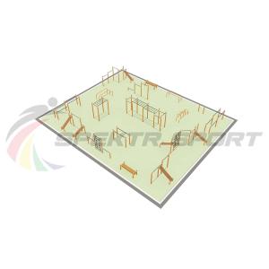 Купить Парковая площадка для Воркаут и WRK 3_76mm в Заводоуковске 