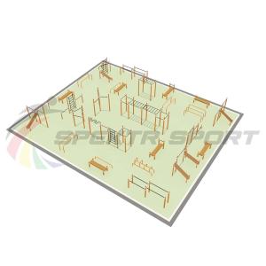 Купить Парковая площадка для Воркаут и WRK 6_76mm в Заводоуковске 