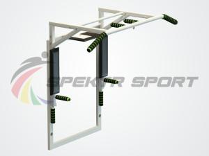Купить Турник 3 в 1 на раме Оптимус разборный цв. белый в Заводоуковске 