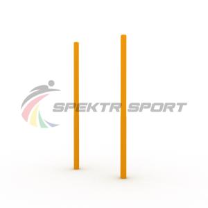 Купить Столбы вертикальные для выполнения упражнений Воркаут SP WRK-18_76mm в Заводоуковске 