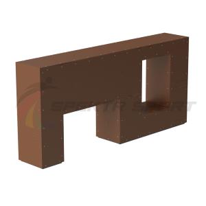 Купить Элемент полосы препятствий Стенка с двумя проломами в Заводоуковске 