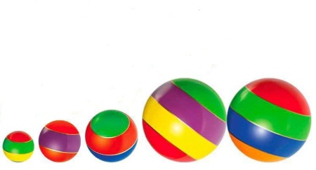Купить Мячи резиновые (комплект из 5 мячей различного диаметра) в Заводоуковске 