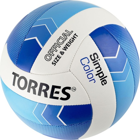 Купить Мяч волейбольный Torres Simple Color любительский р.5 в Заводоуковске 